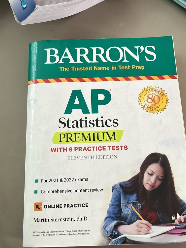 AP Exam Book Statistics