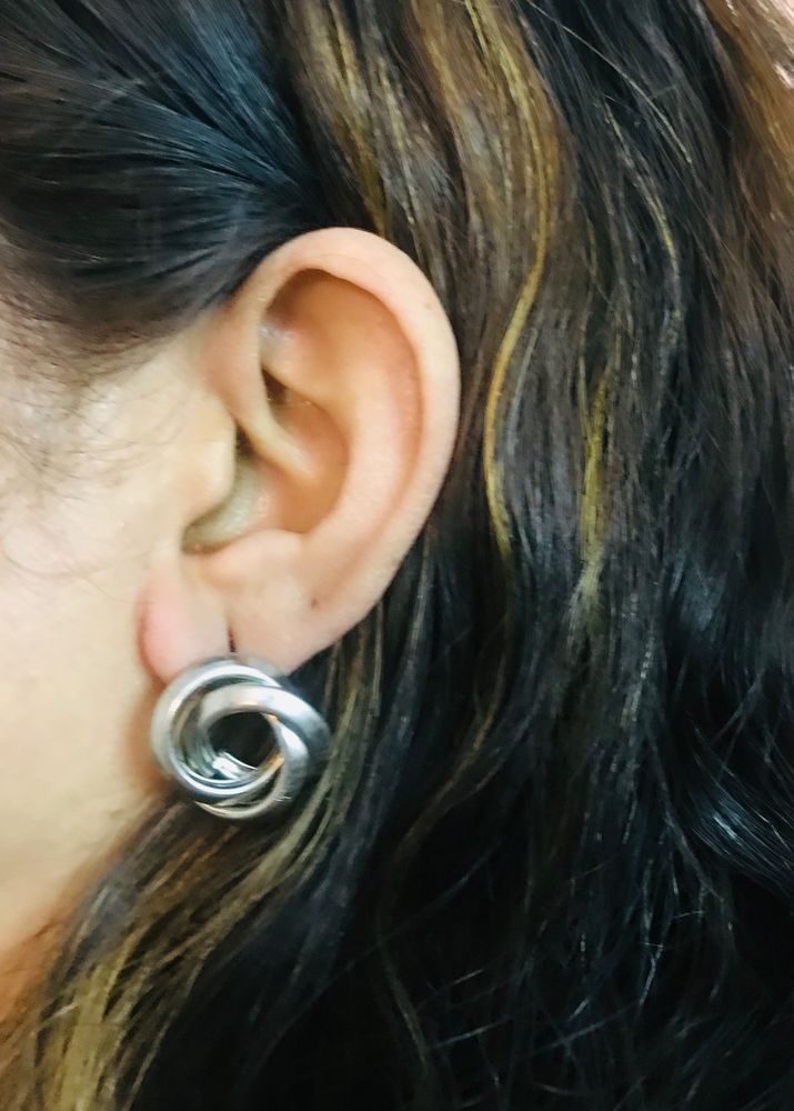 Twisted Loop Earrings