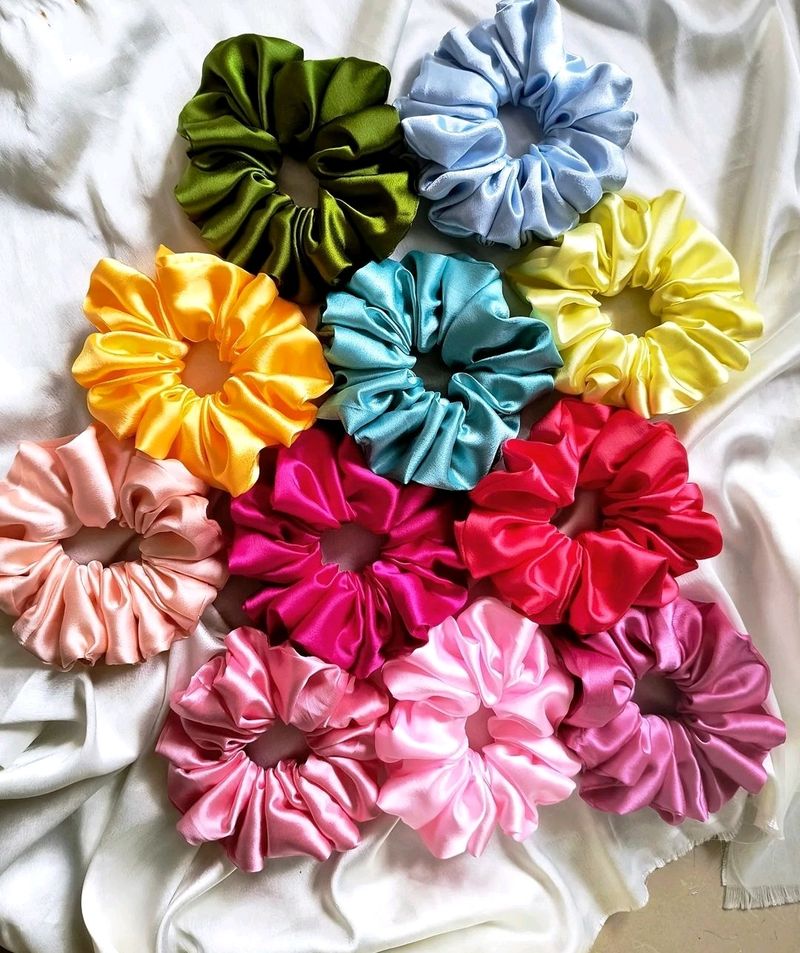 Satin Scrunchies