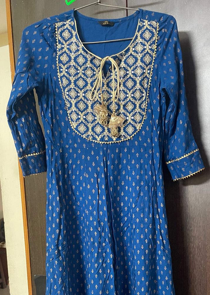 Anarkali Kurta With Pockets