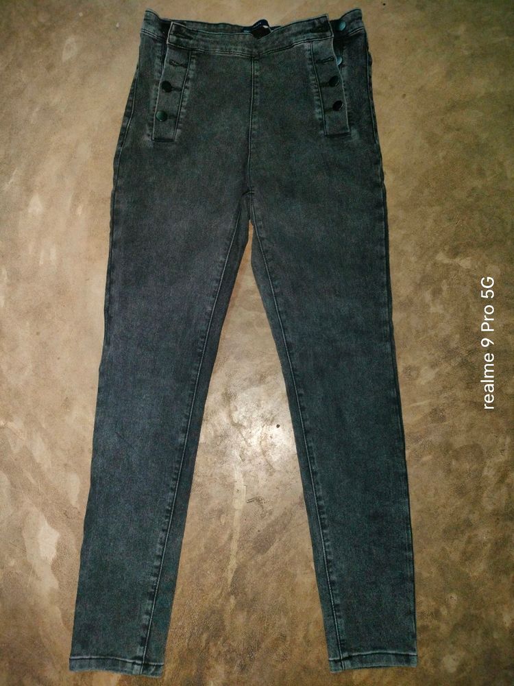 Women High Waist Jeans