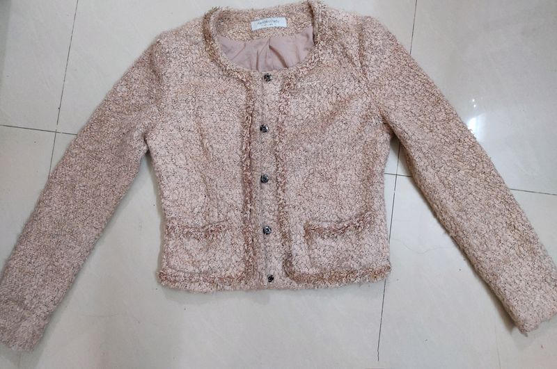 Women Tweed Coat