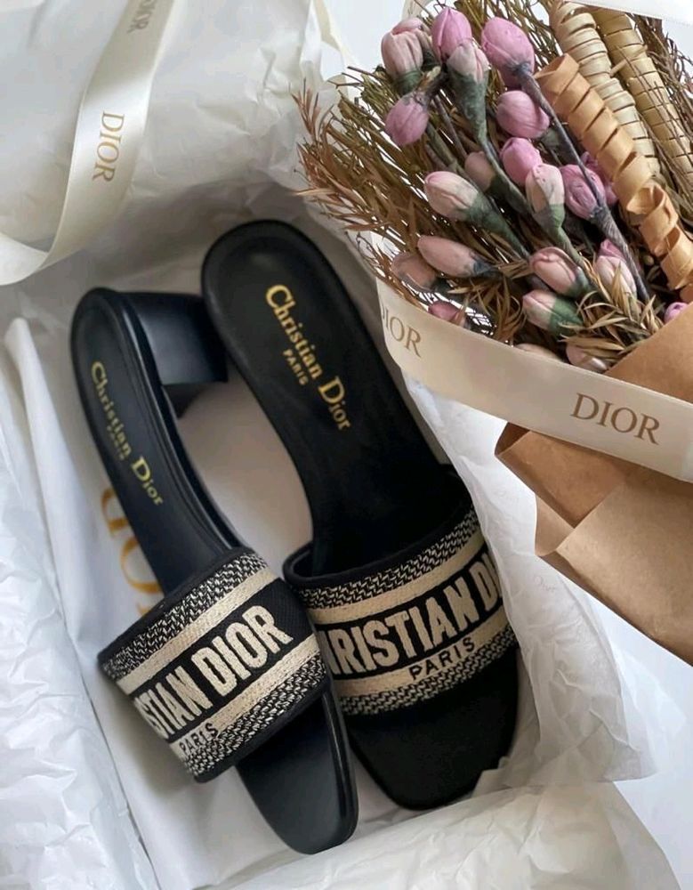 Christian Dior Block Heels