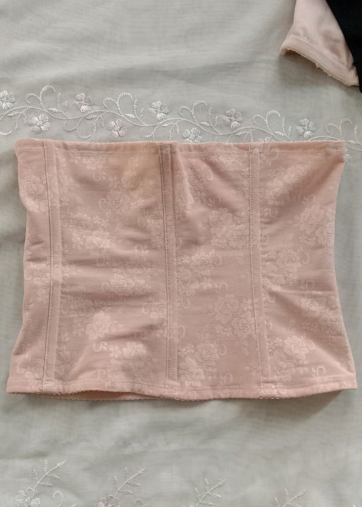 Nude/Peach Tone Underbust Corset