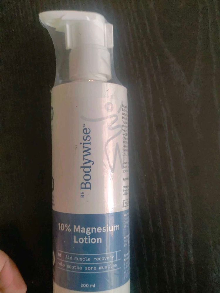 Be Bodywise 10% Magnesium Lotion