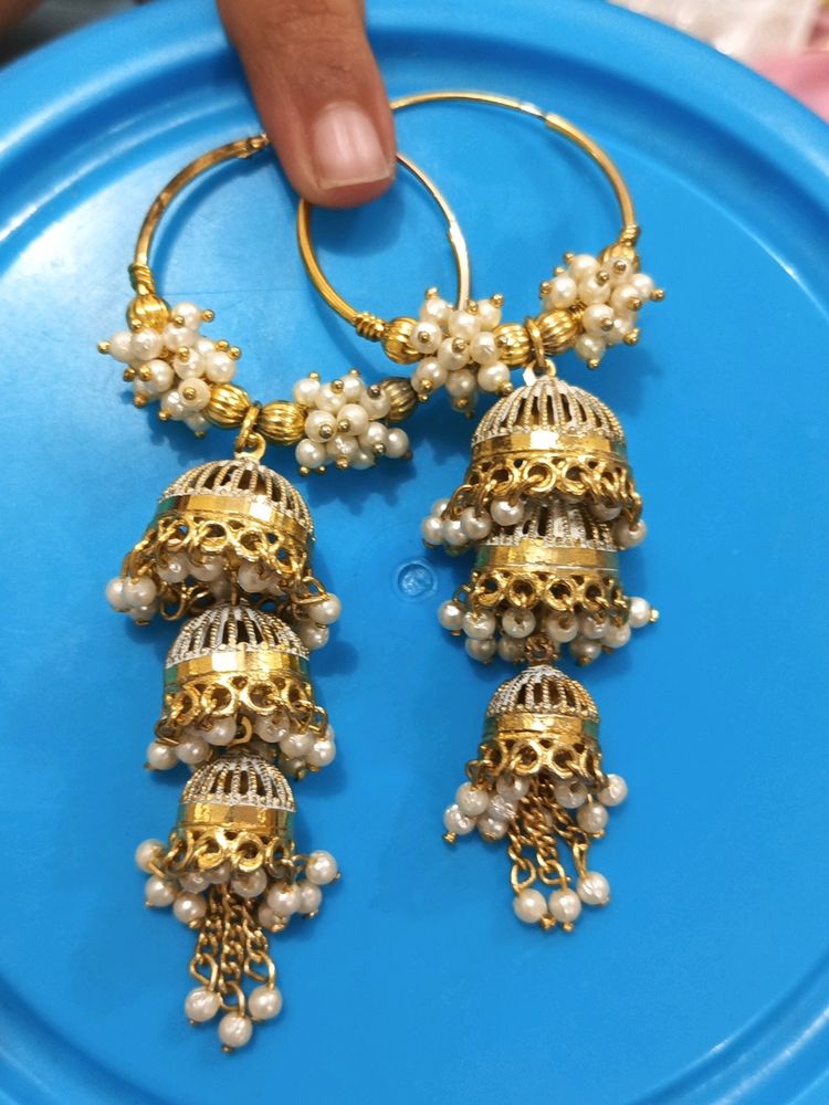 Baali With 3 Jhumkis