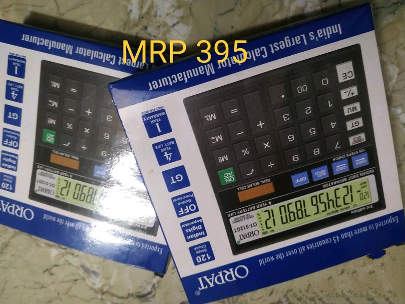 Calculator And Other Stationary