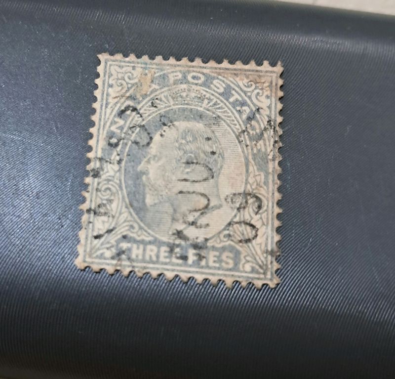 100 Year Old British INDIA STAMP