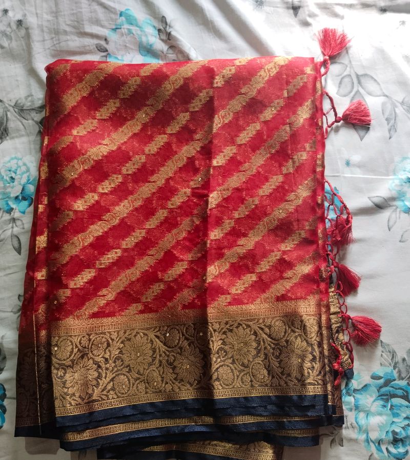 Organza Saree