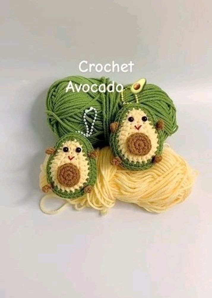 Cute AVACADO keychain