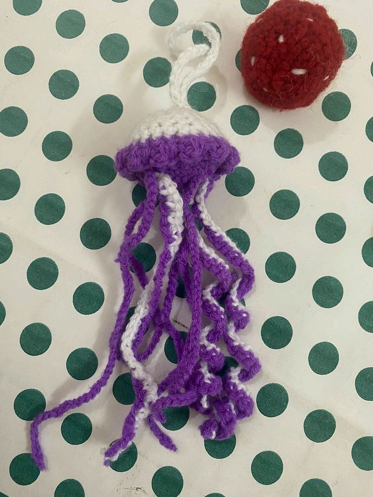 ~Jellyfish Crochet Charm🌟~