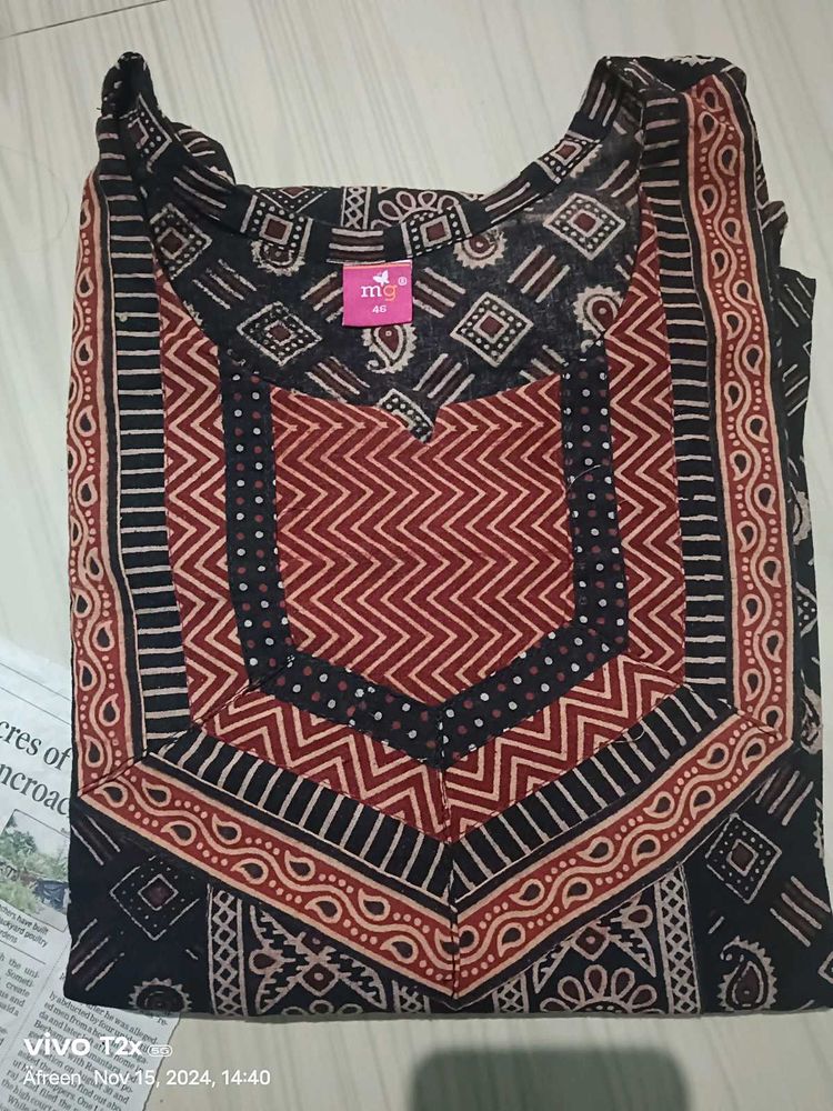 Black Daily Use Kurta (Women)