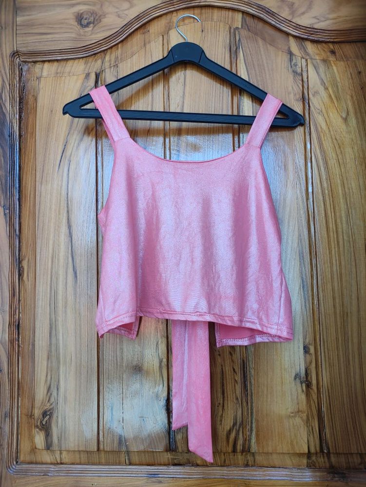 Beautiful Pink Crop Top