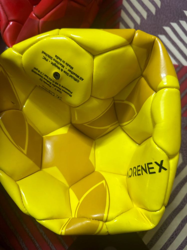 Yellow Adrenex Unused And New Football Model Spark