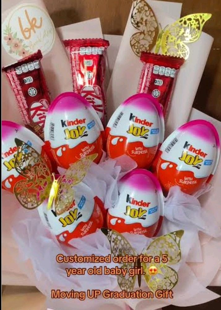 ✨Kinder Joy Handmade Bouquet