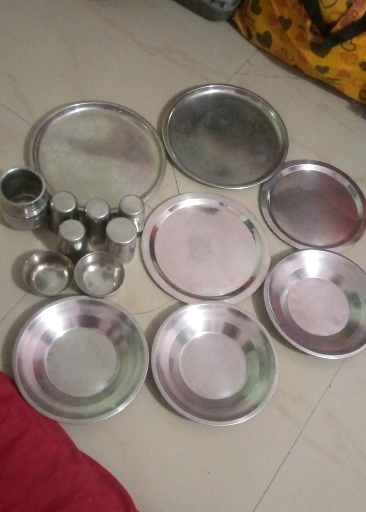 Stainless Steel Dinner Set