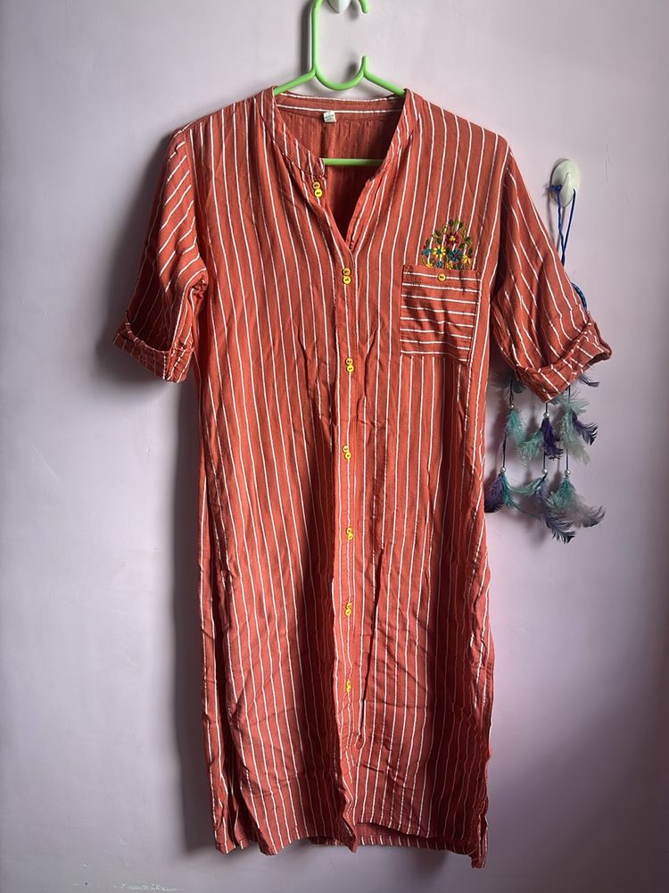 carrots colour kurta