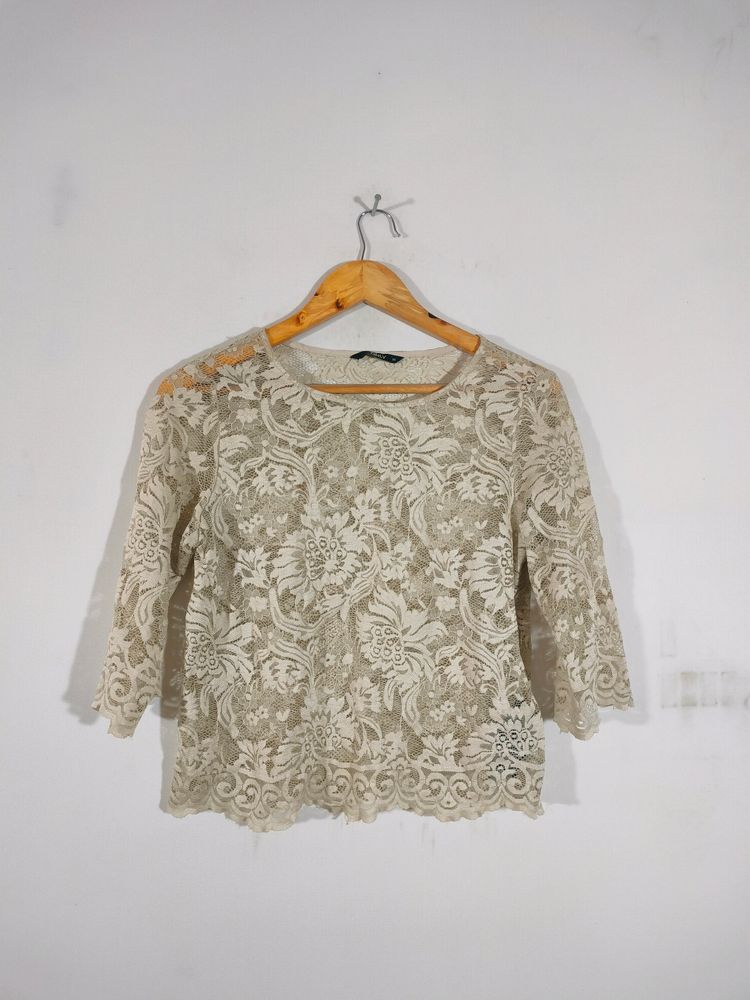 Tan Casual Top (Women's)