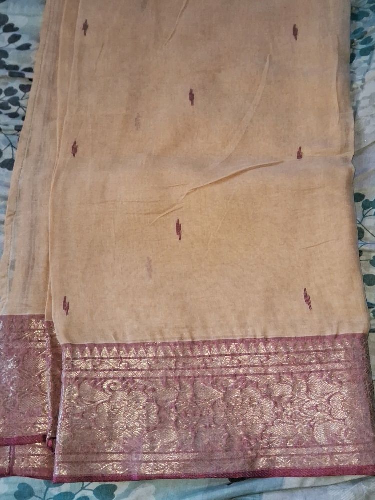 Pure Bengal Cotton Saree