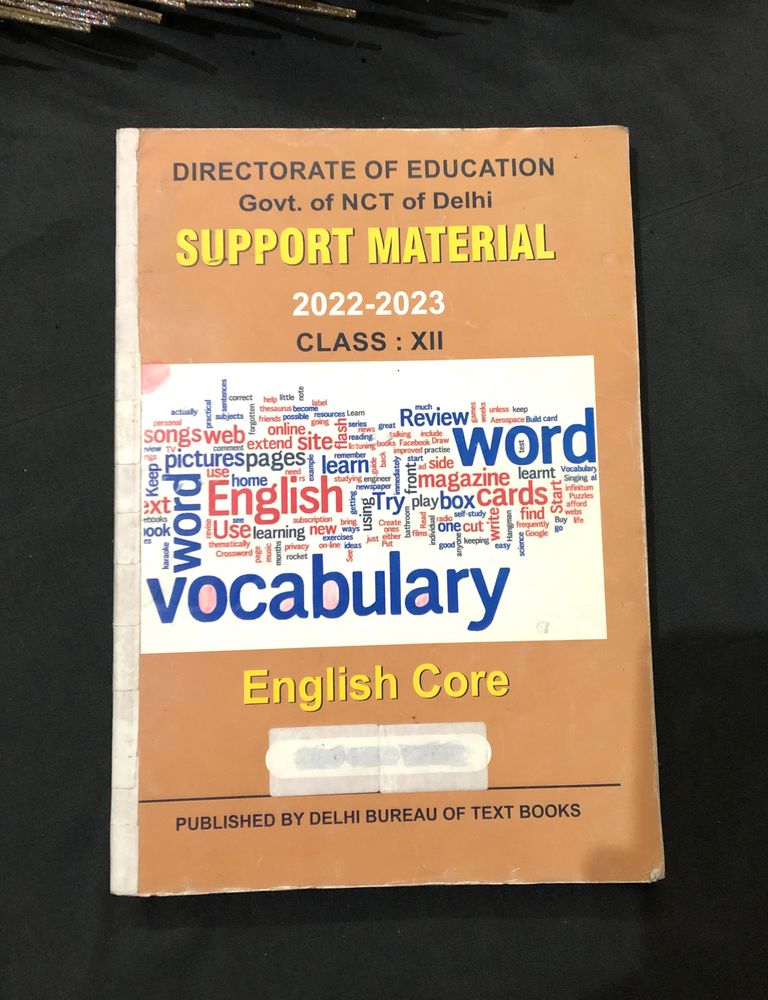 English Book | Class 12th | Support Material