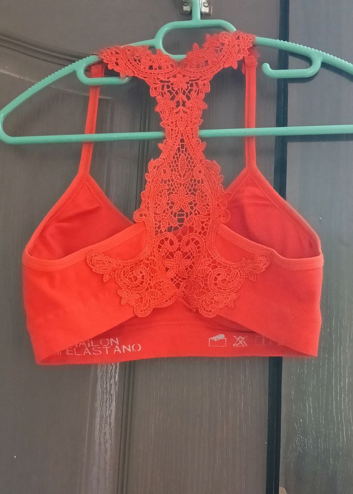 Red Bra N Bralet