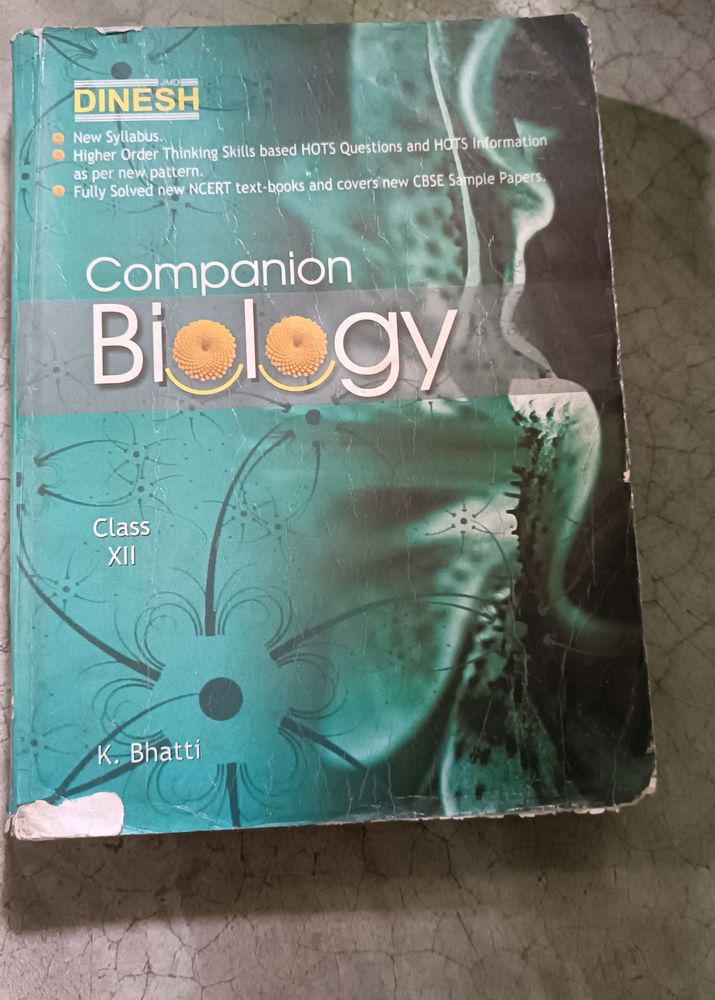 Class 12th Dinesh Biology Book