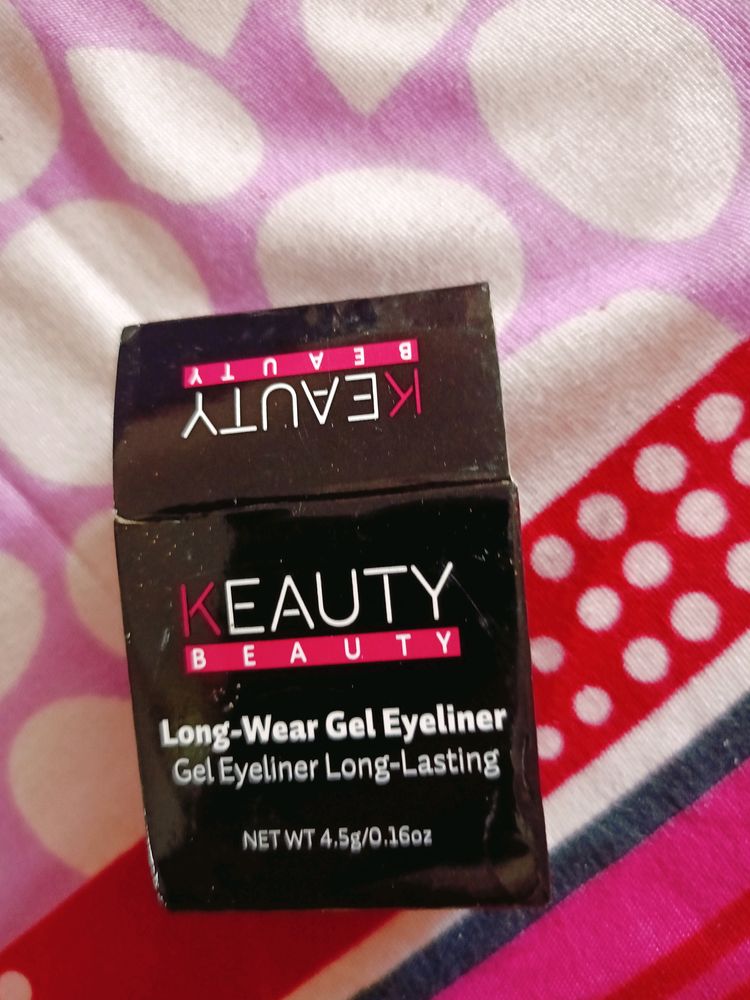 NEW SEALED PAC Keauty BeautyLong Wear Gel Eyeliner