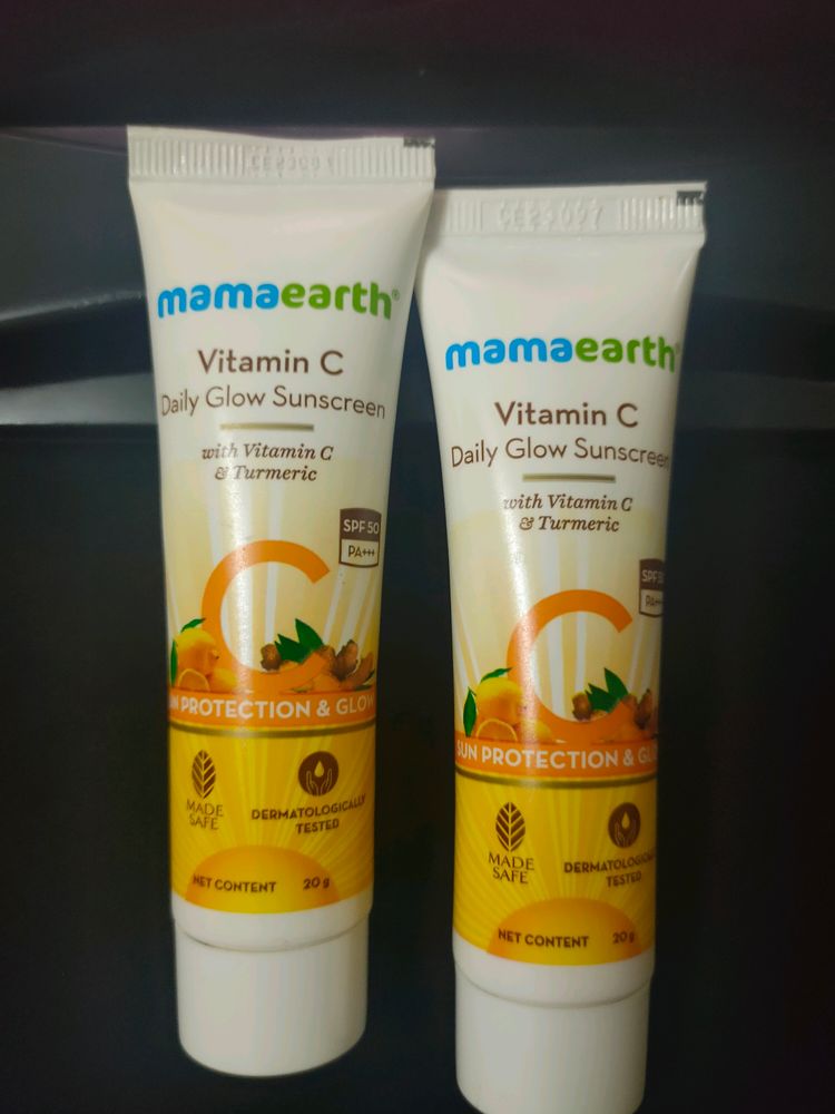 Mama Earth Vitamin C Glow Sunscreen