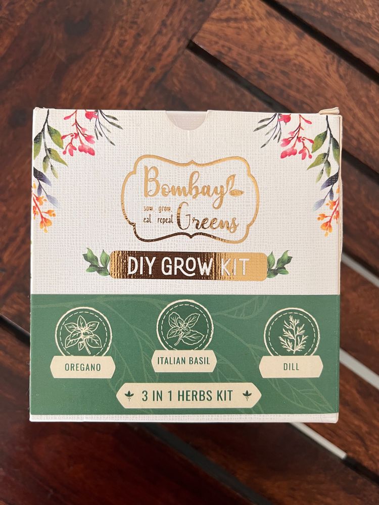 Bombay Greens DIY herb kit