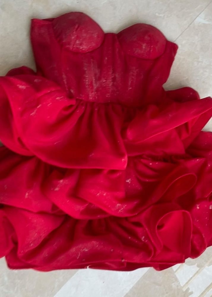 red fairy customised Dress