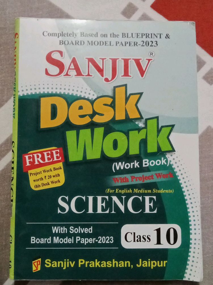 Sanjeev Desk Work Science Class 10