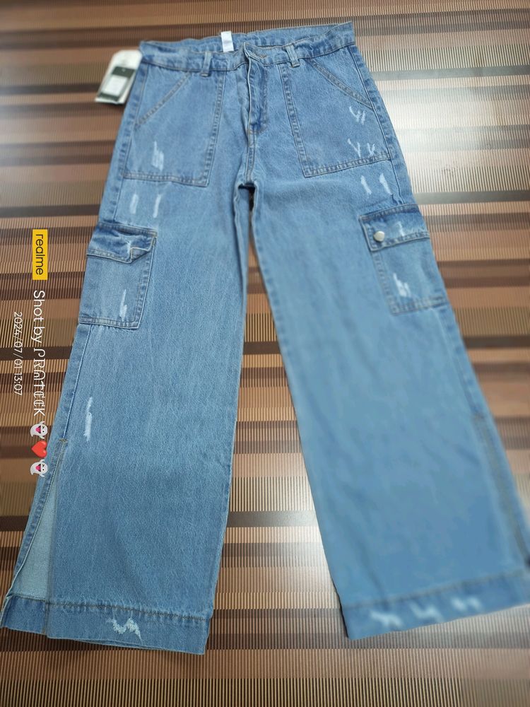 (N-40) 30 Size Straight Denim Jeans