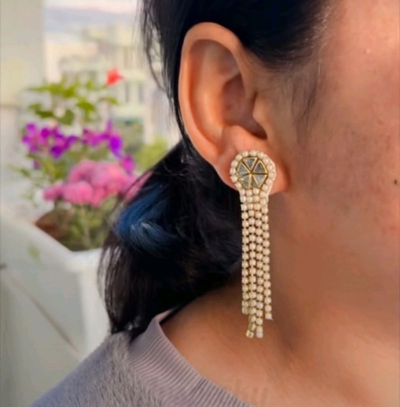 Hand Made-Artifical Earring