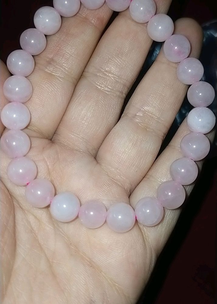 Rose Quartz Crystal Bracelet