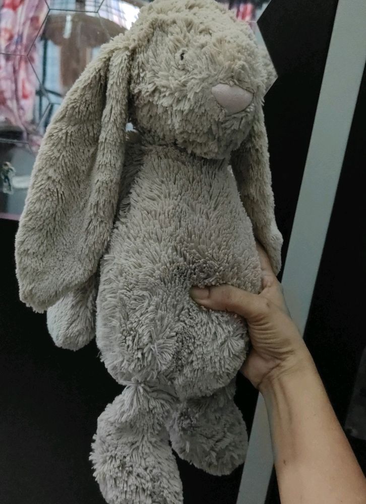 Jellycat Bashful Grey Bunny Stuffed Animal