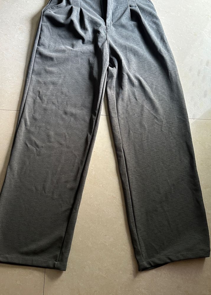 Grey Trouser For Office Wear