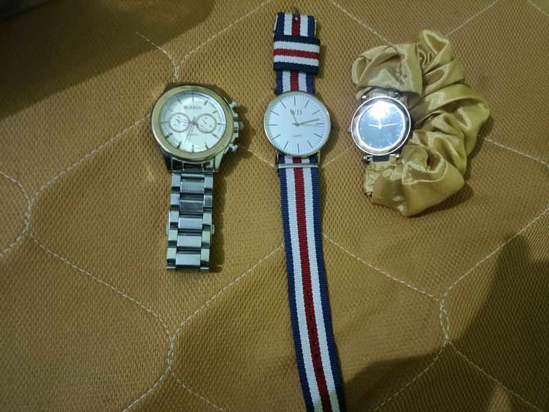 Combo Of 3 Watches