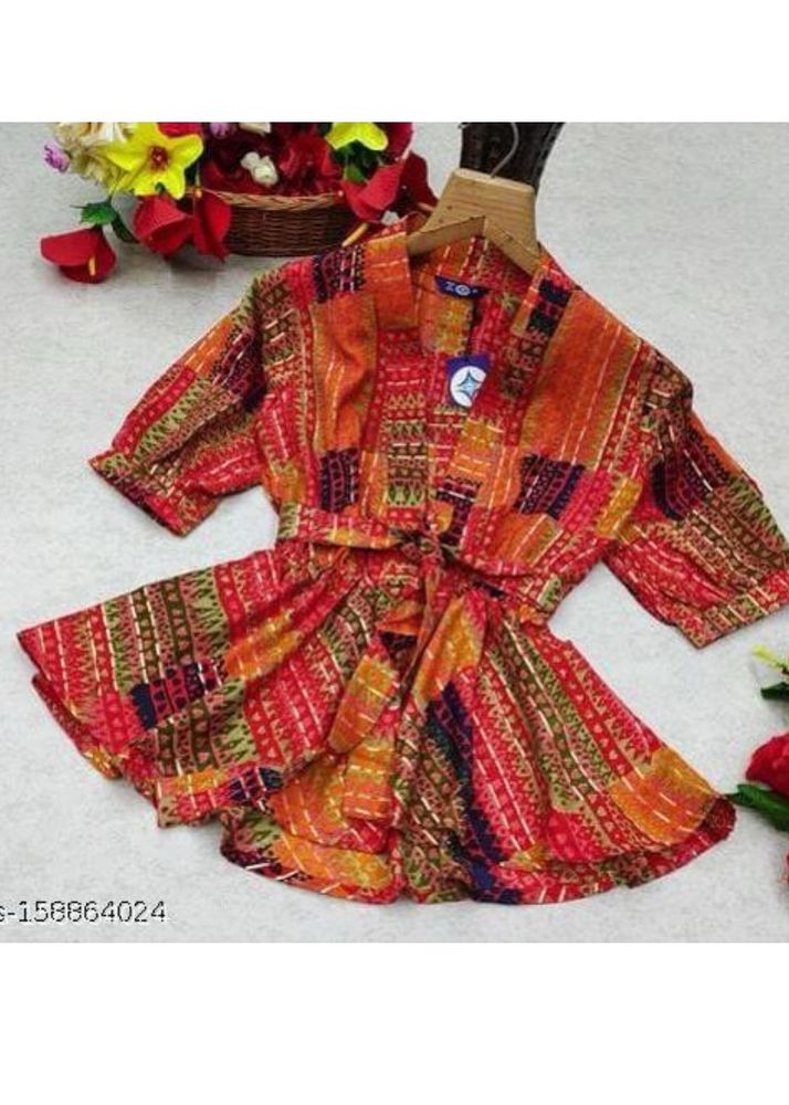 Short Kurti Type Top For Garba And Many More