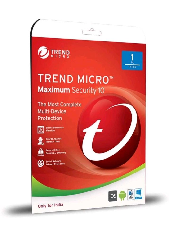 Trend Micro Maximum Security Anti Virus