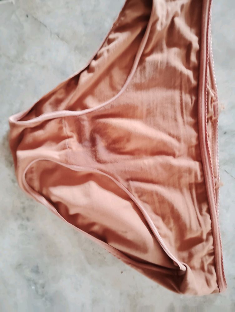 Brown Cotton Panty