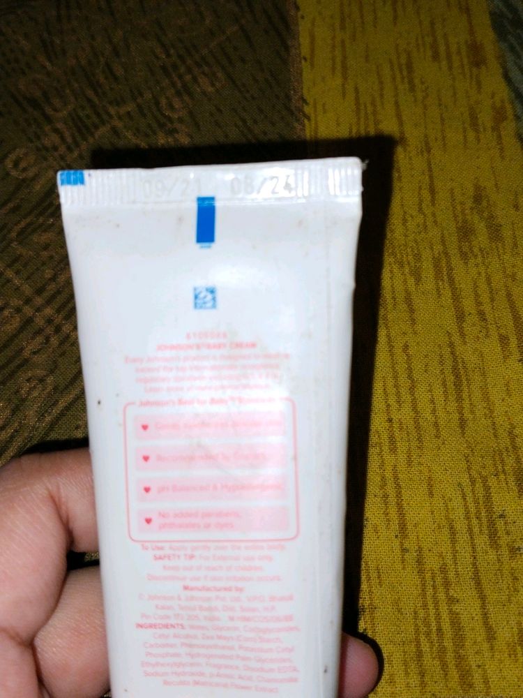 Jhonson Baby Cream