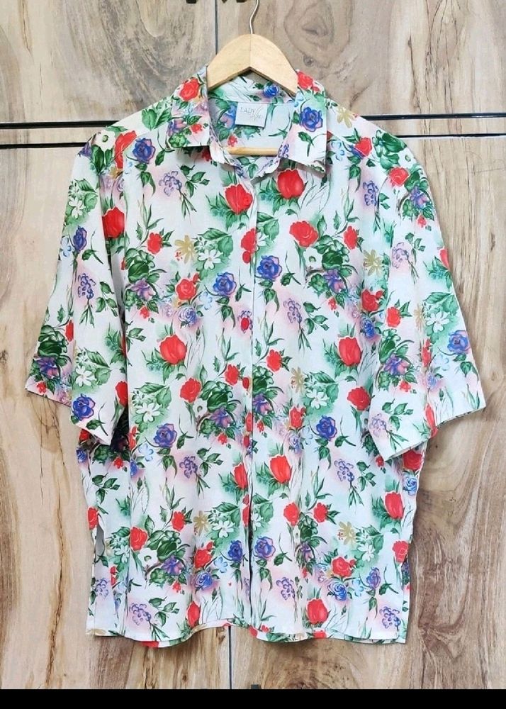 Very Beautiful Floral Print Shirt✨️