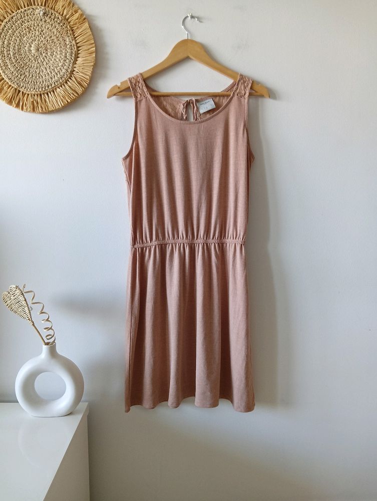 Vero Moda Aesthetic Blush Nude Dress