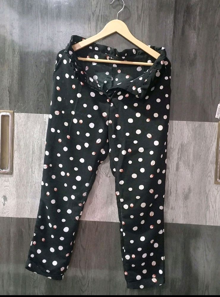 Polka Dot Trouser Pant Rio Trousers