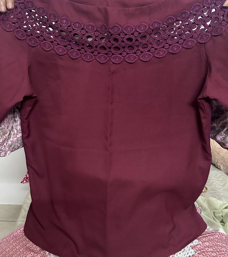 Top In A Good Condition With Sleeves (L Size)