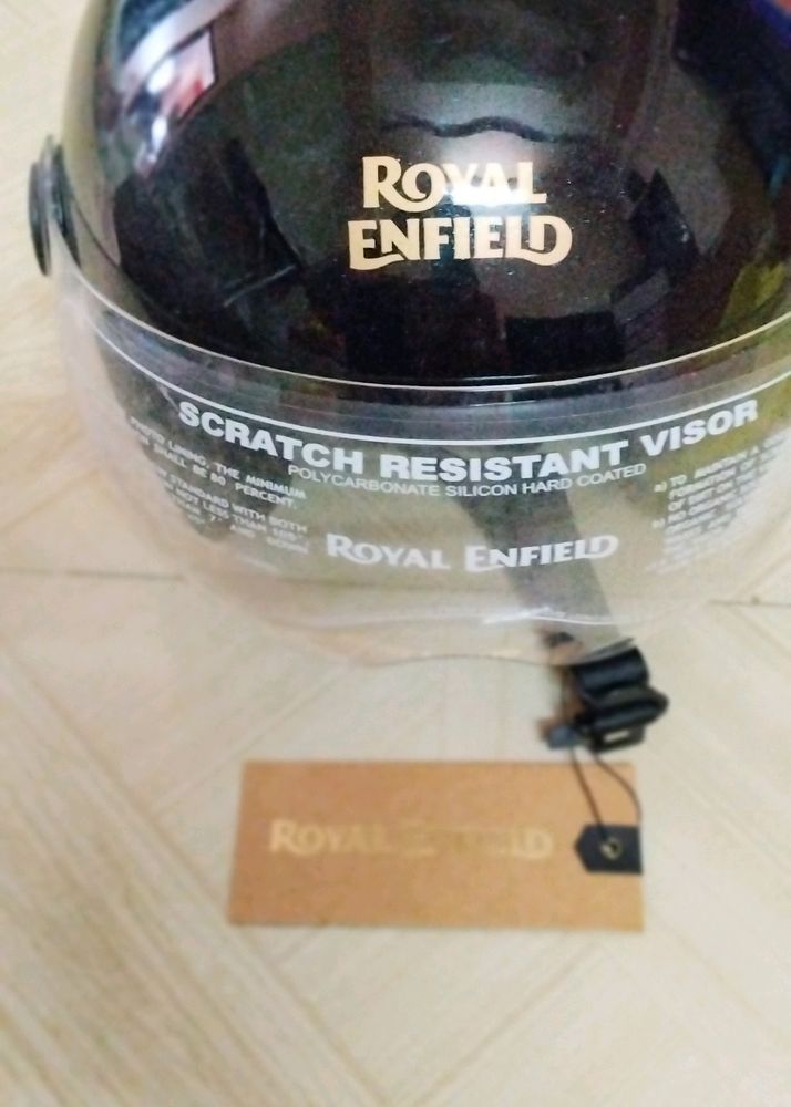 Royal Enfield Helmet 🪖 with Tag😎