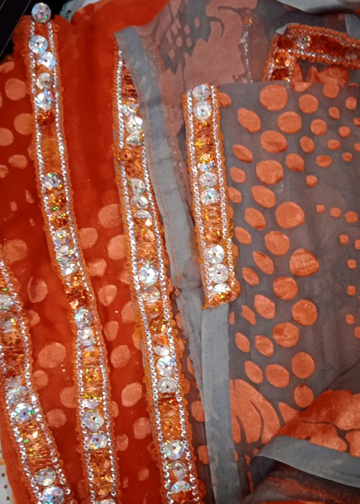 Velvet Braso Saree