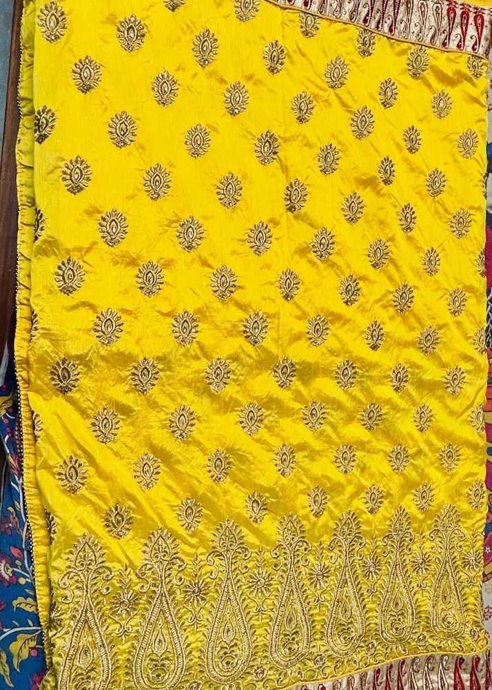 Chanderi Silk (all Over Stone Work)