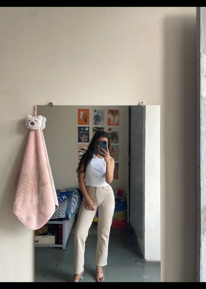 Beige Colour Pant