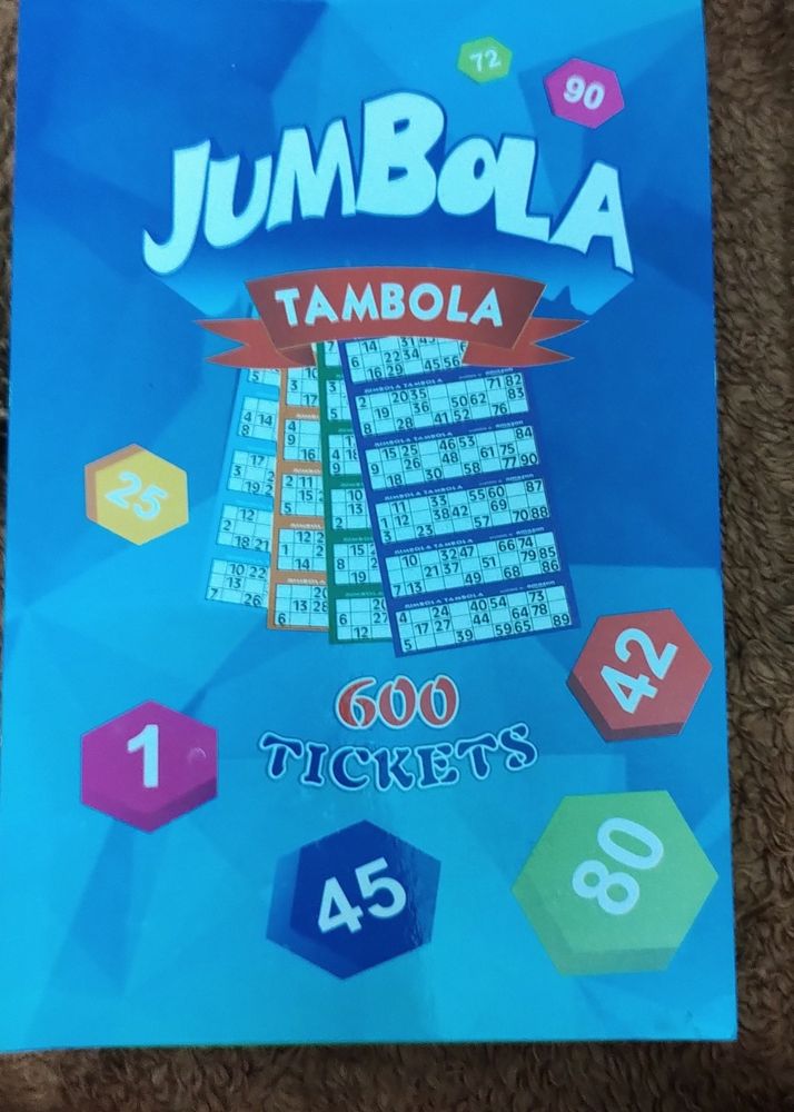 Tambola 600 Tickets